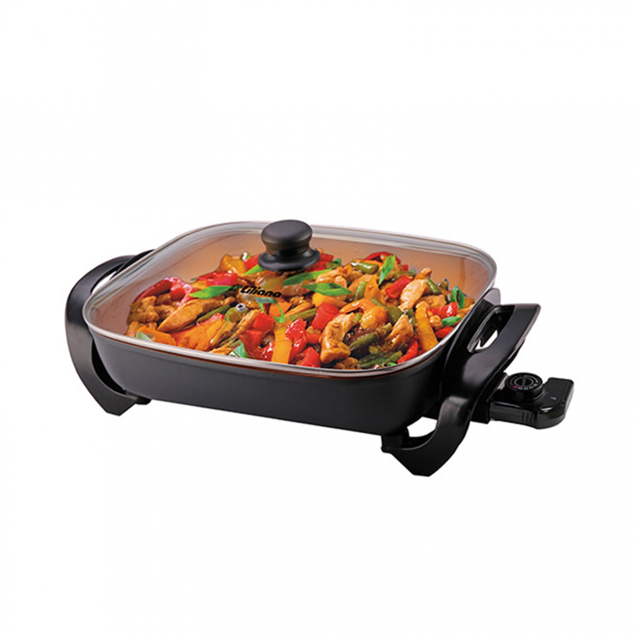 Imagen Sarten El&eacute;ctrica Liliana Ak920 Cookchef 1500w 7 En1