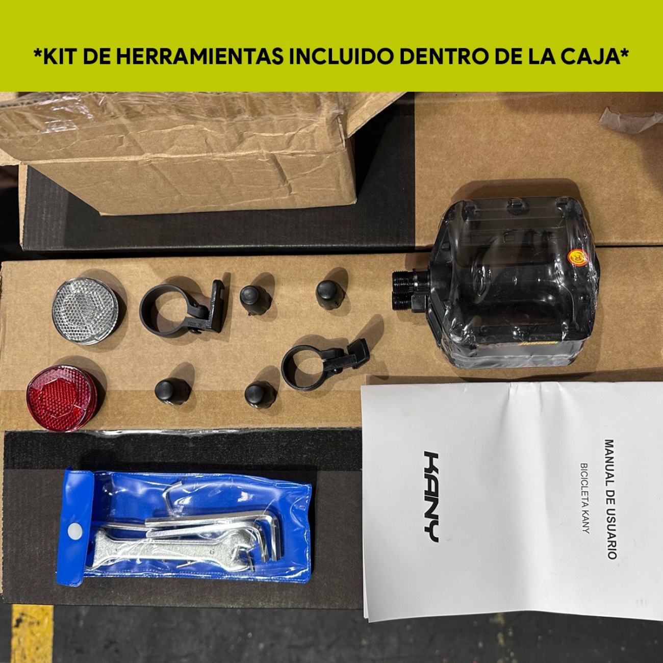 Imagen Bicicleta Mtb Kany R29" 21vel F/disco Aluminio