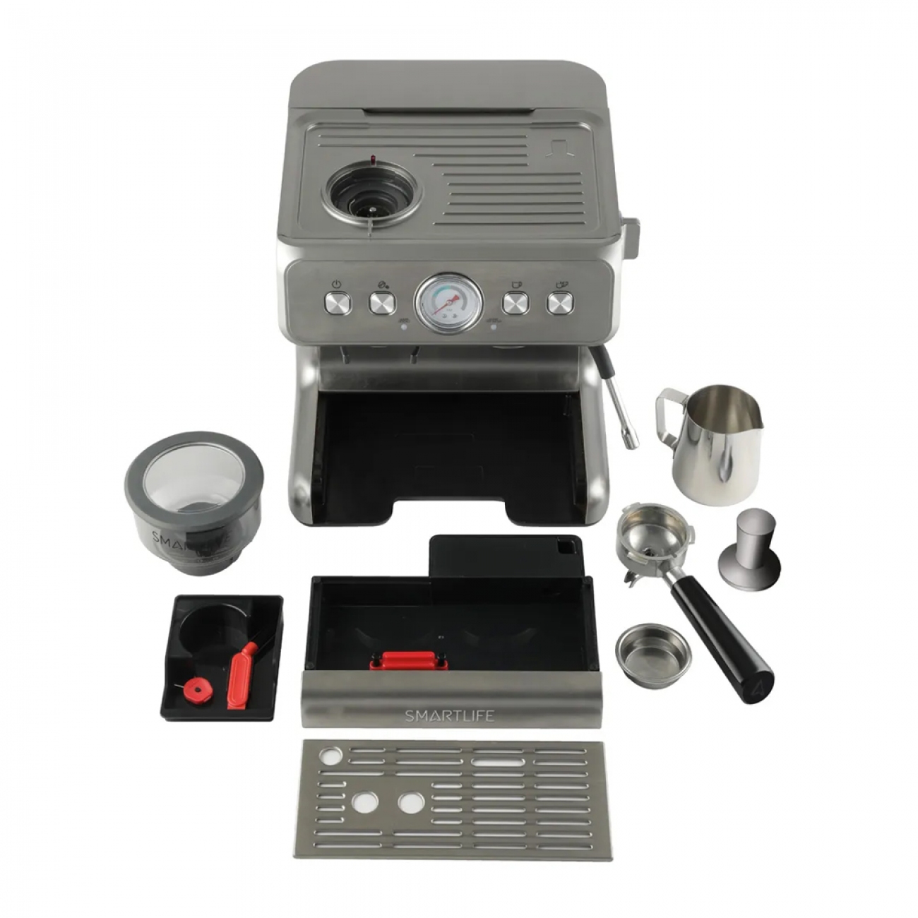 Imagen Cafetera Expreso Smartlife Ecg5020 15 Bar 2 En 1