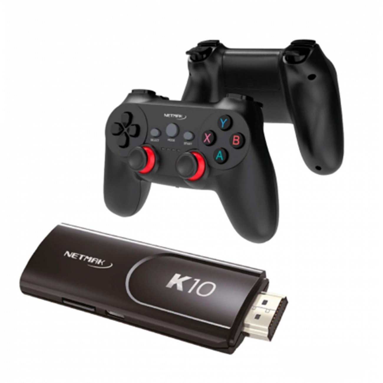 Imagen Mini Consola Netmak Nm-k10 40.000 Juegos 2 Joystick