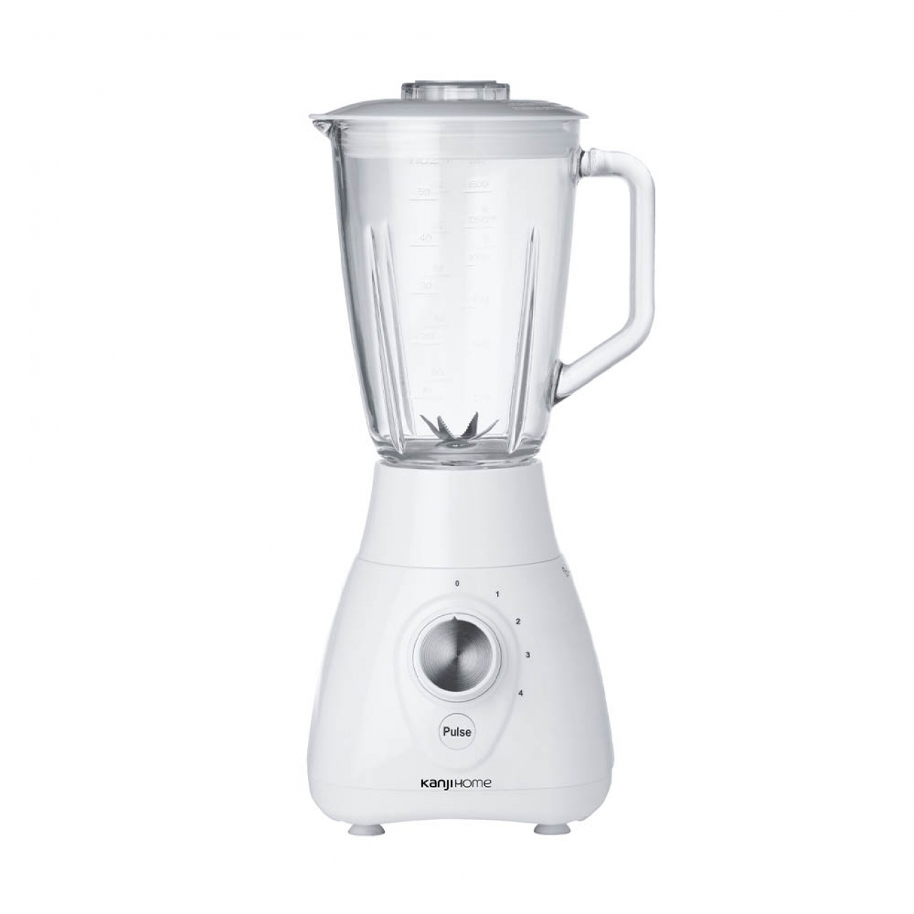 Imagen Licuadora Kanji Lic-bl0800la01w 1,5 Lts 800w 4 Vel Blanca