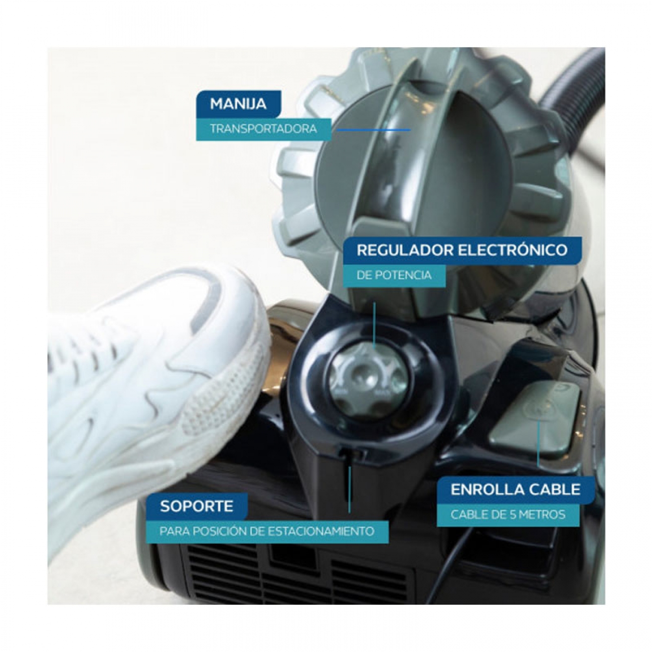 Imagen Aspiradora Philco Phasc1933pi 1800w 1.2lts