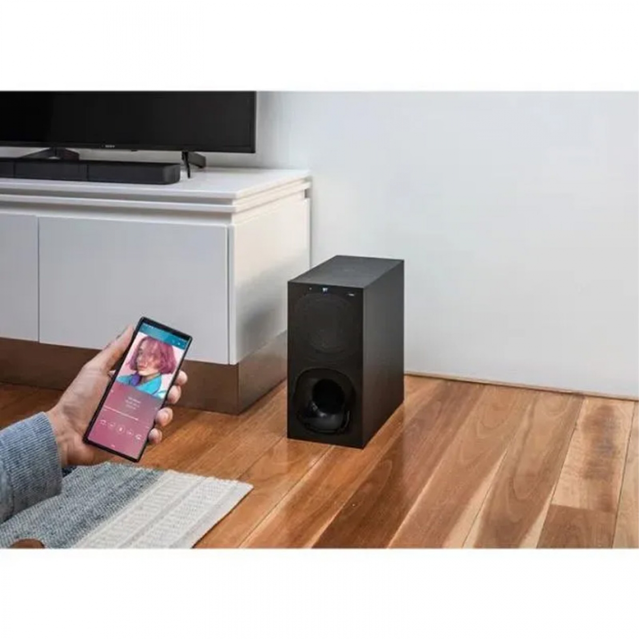 Imagen Barra De Sonido + Subwoofer Sony Ht-s20r 400w