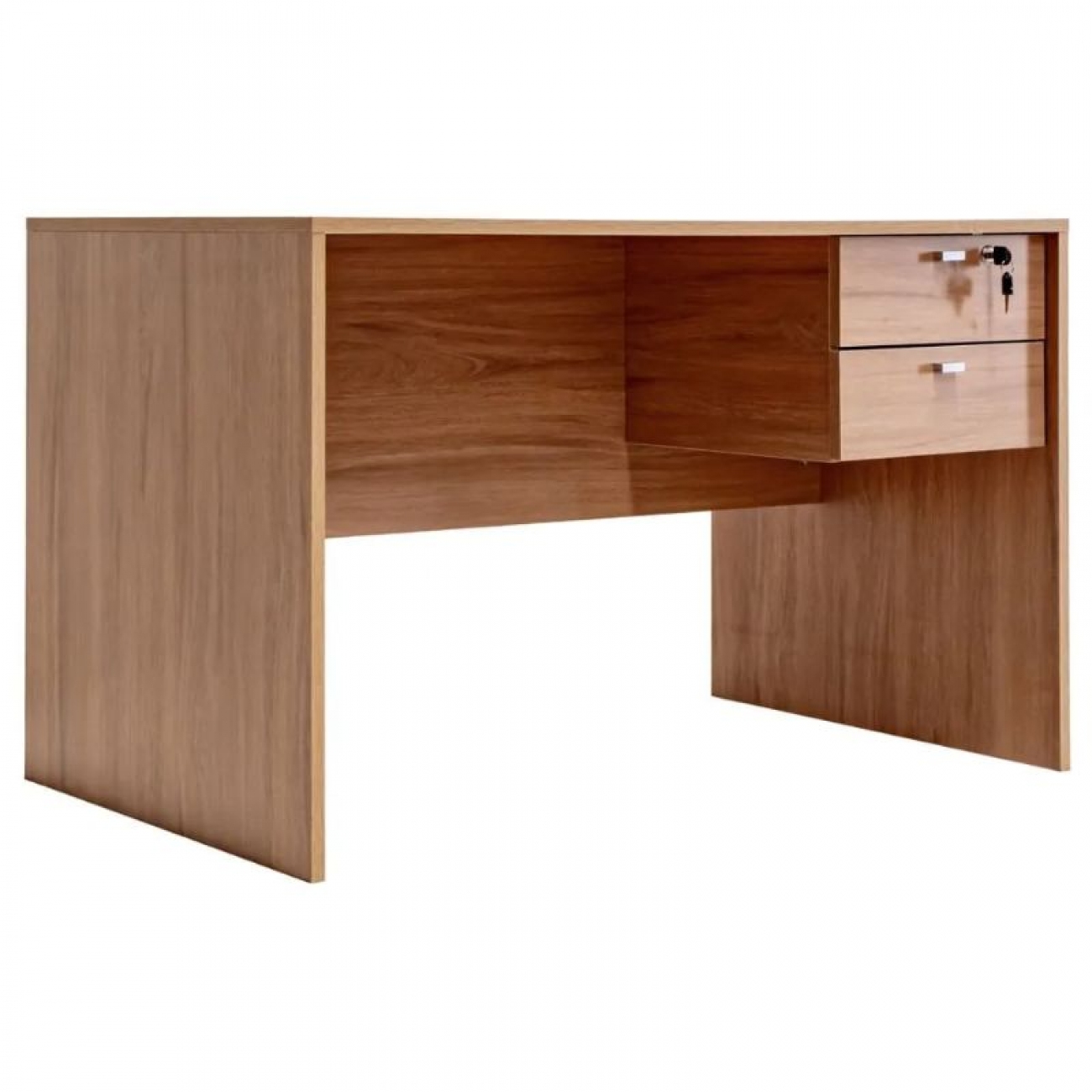 Imagen Escritorio Platinum Mod 502 2 Cajones 1.20 M Acacia