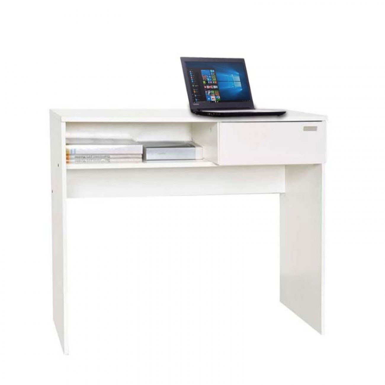 Imagen Escritorio Pc Notebook Platinum Mod 9038 1m Blanco