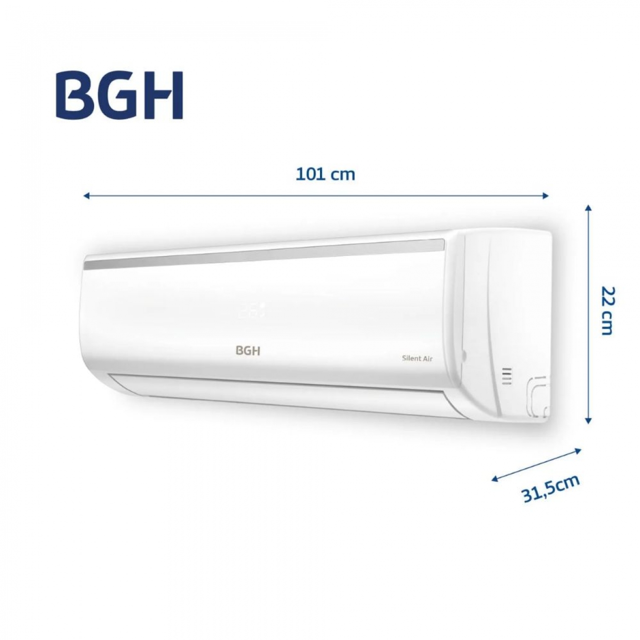 Imagen Aire Acondicionado Split Bgh Bs64wchu 6400w Frio/calor