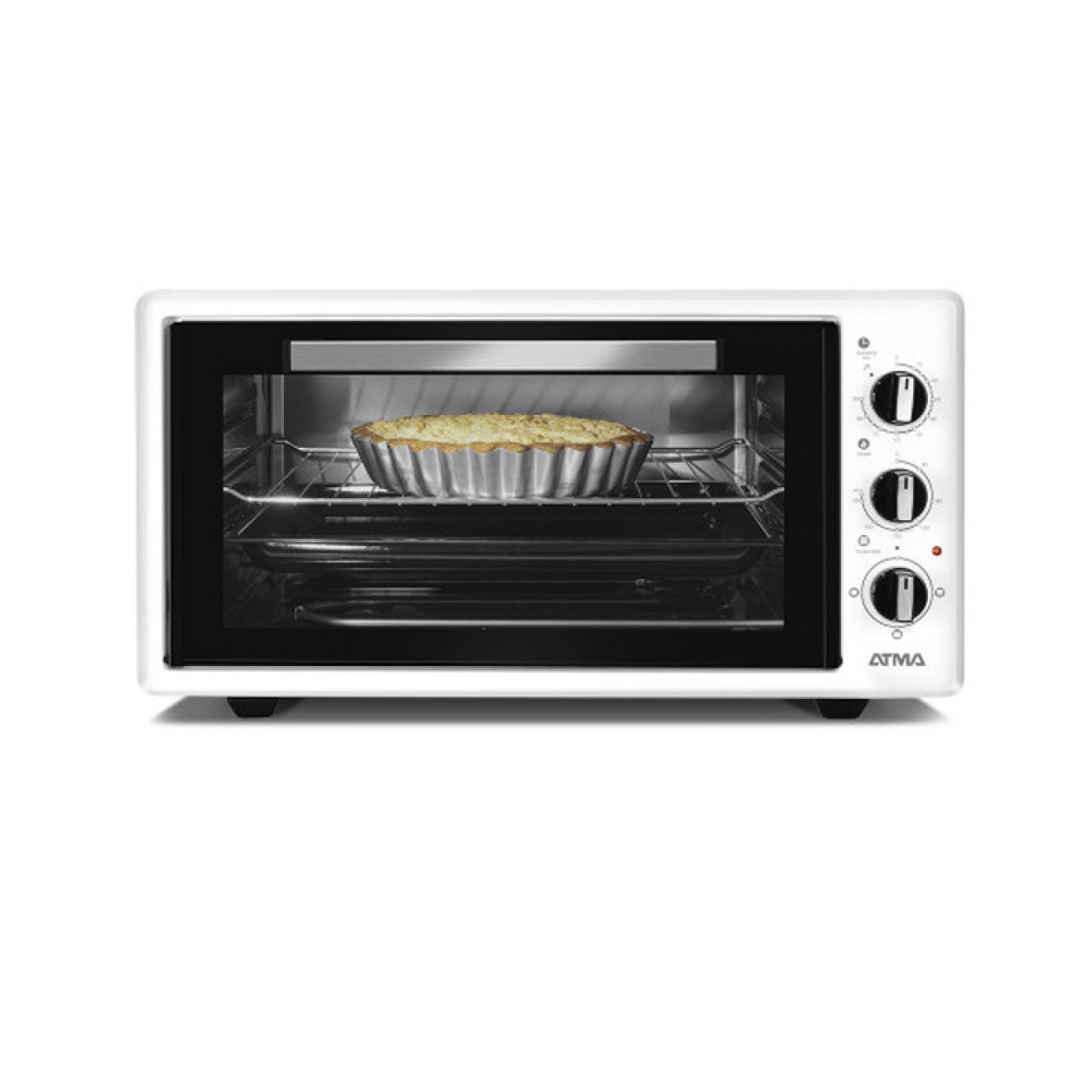 Imagen Horna Eléctrico Atma Hgaw4523pi 45 Lts. Grill Timer Blanco