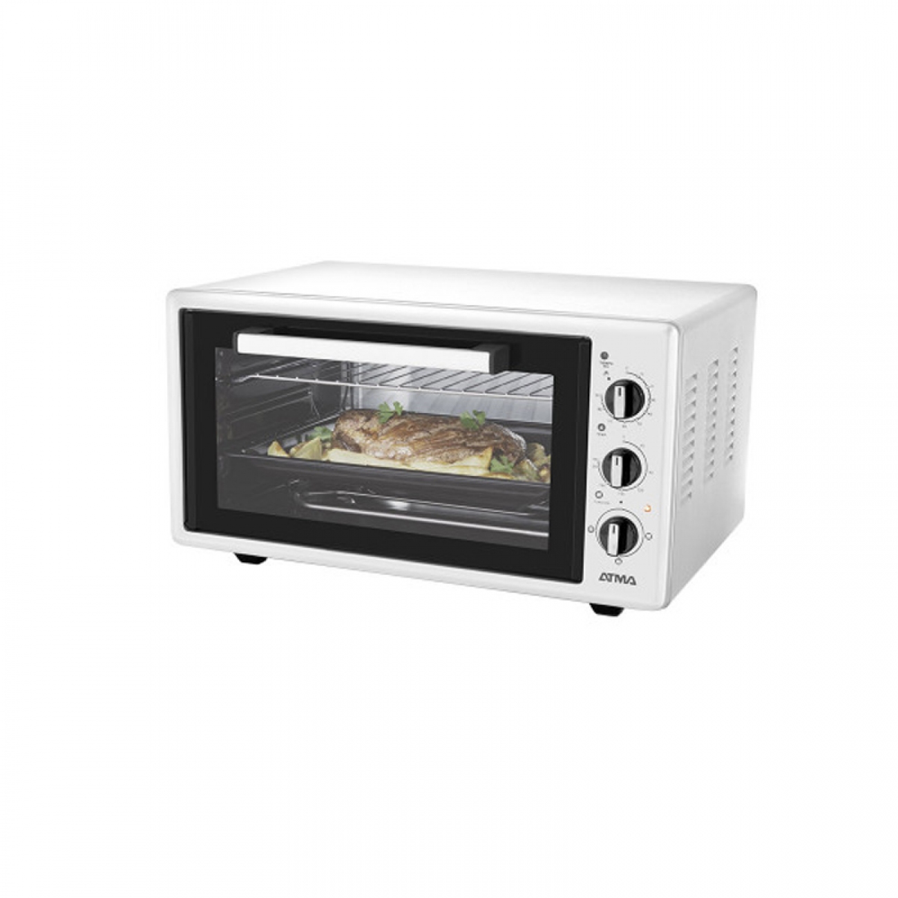 Imagen Horna Eléctrico Atma Hgaw4523pi 45 Lts. Grill Timer Blanco