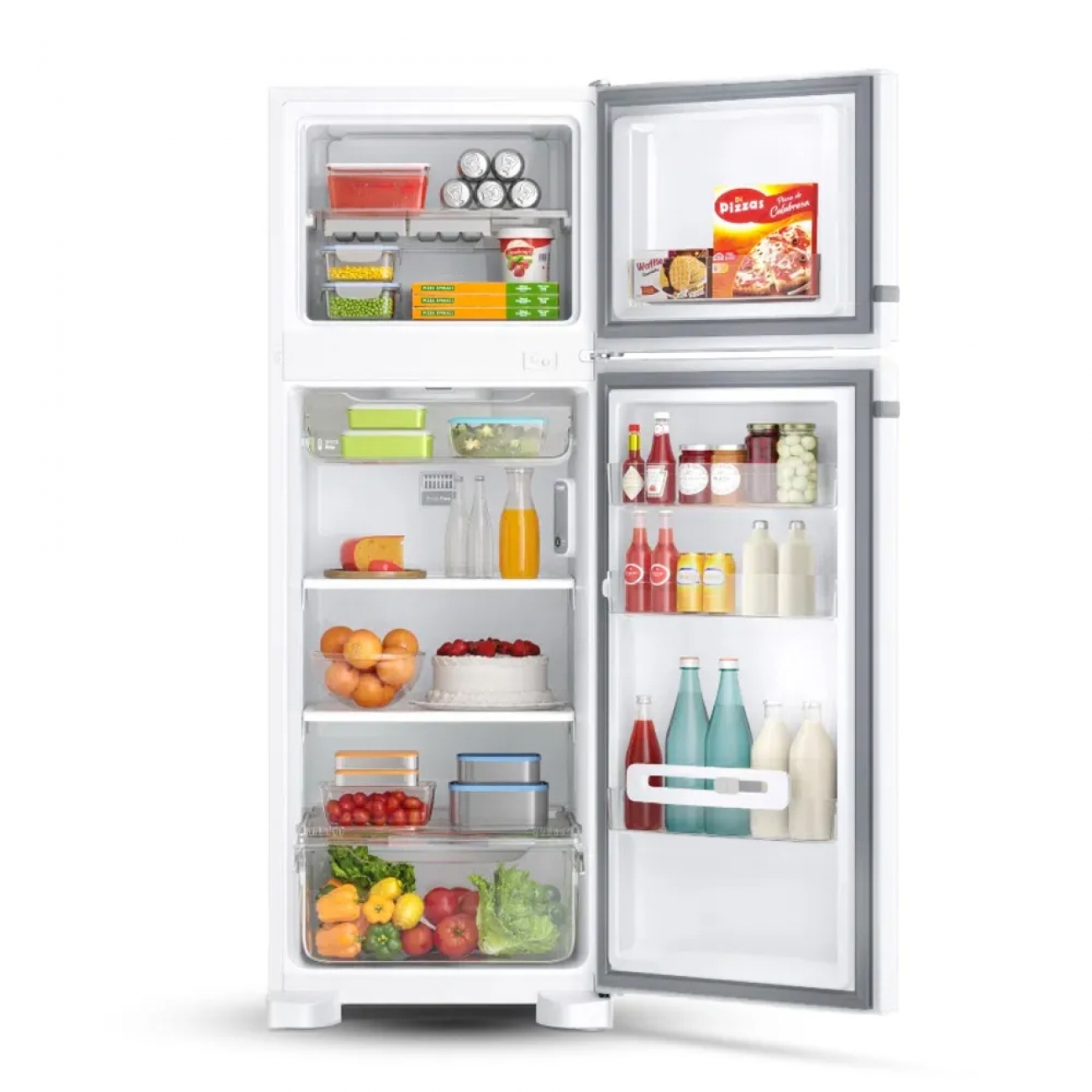 Imagen Heladera No Frost Whirpool Wrm39cb 340 Lts Estantes Vidrio