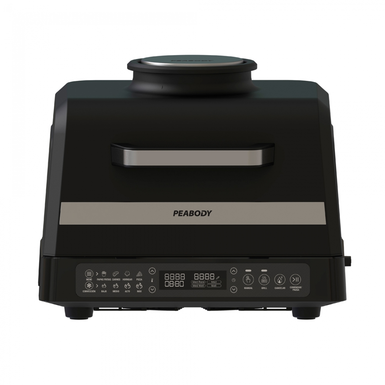 Imagen Freidora De Aire Peabody Pe-afg02n 7 Lts 1650w 4 Prog Grill
