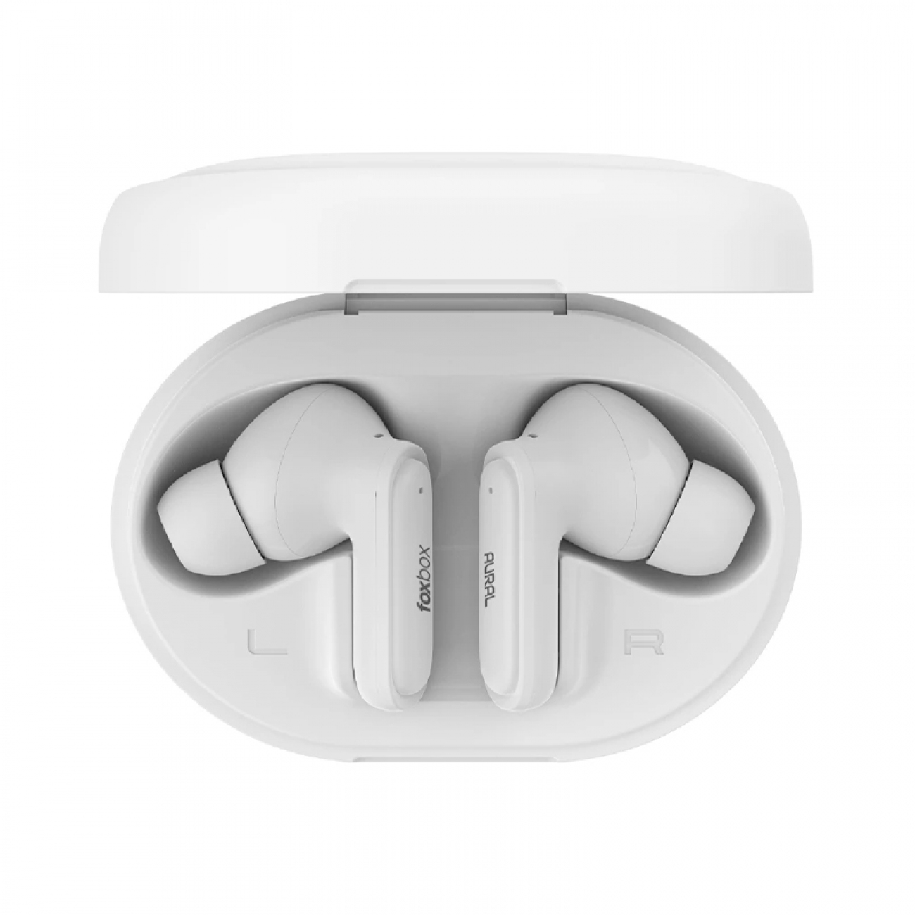 Imagen Auriculares In Ear Bluetooth Foxbox Aural Blanco