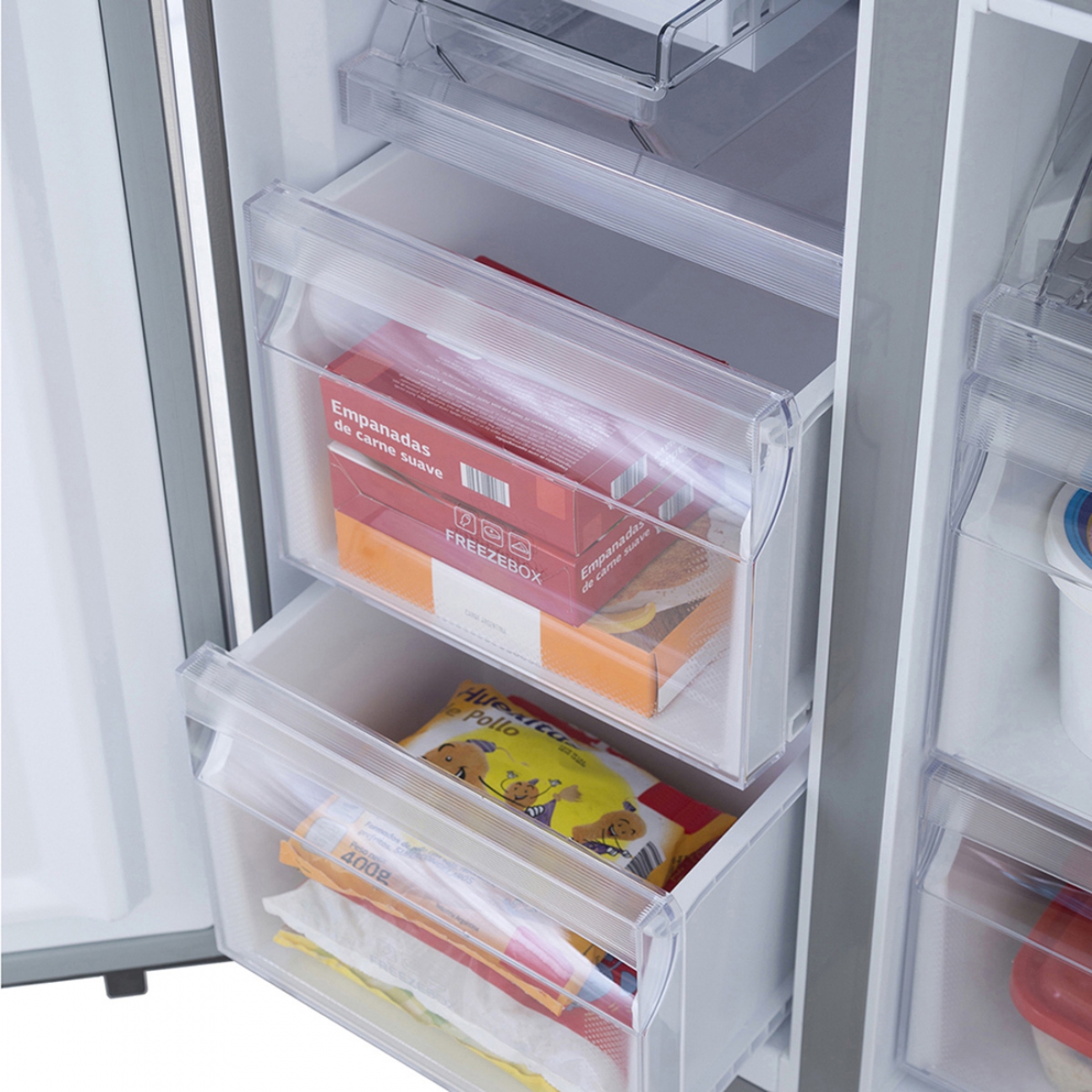 Imagen Heladera No Frost Inverter Drean Dtp458bkrss0 516 Lts Inox.