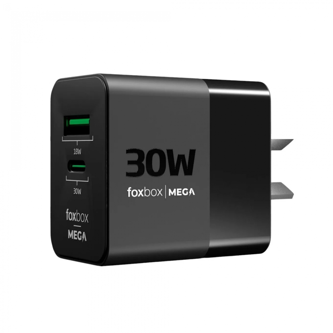 Imagen Cargador Tipo C Foxbox 7998 30 W Negro