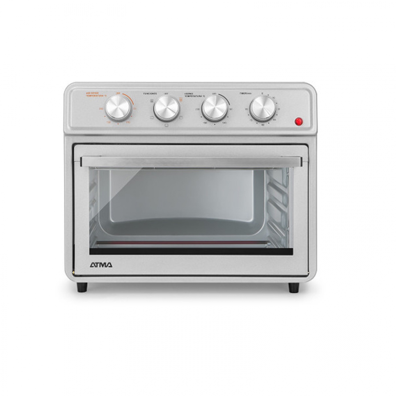 Imagen Horno Electrico Con Freidora De Aire Atma 91hgfa2323pi 1800w
