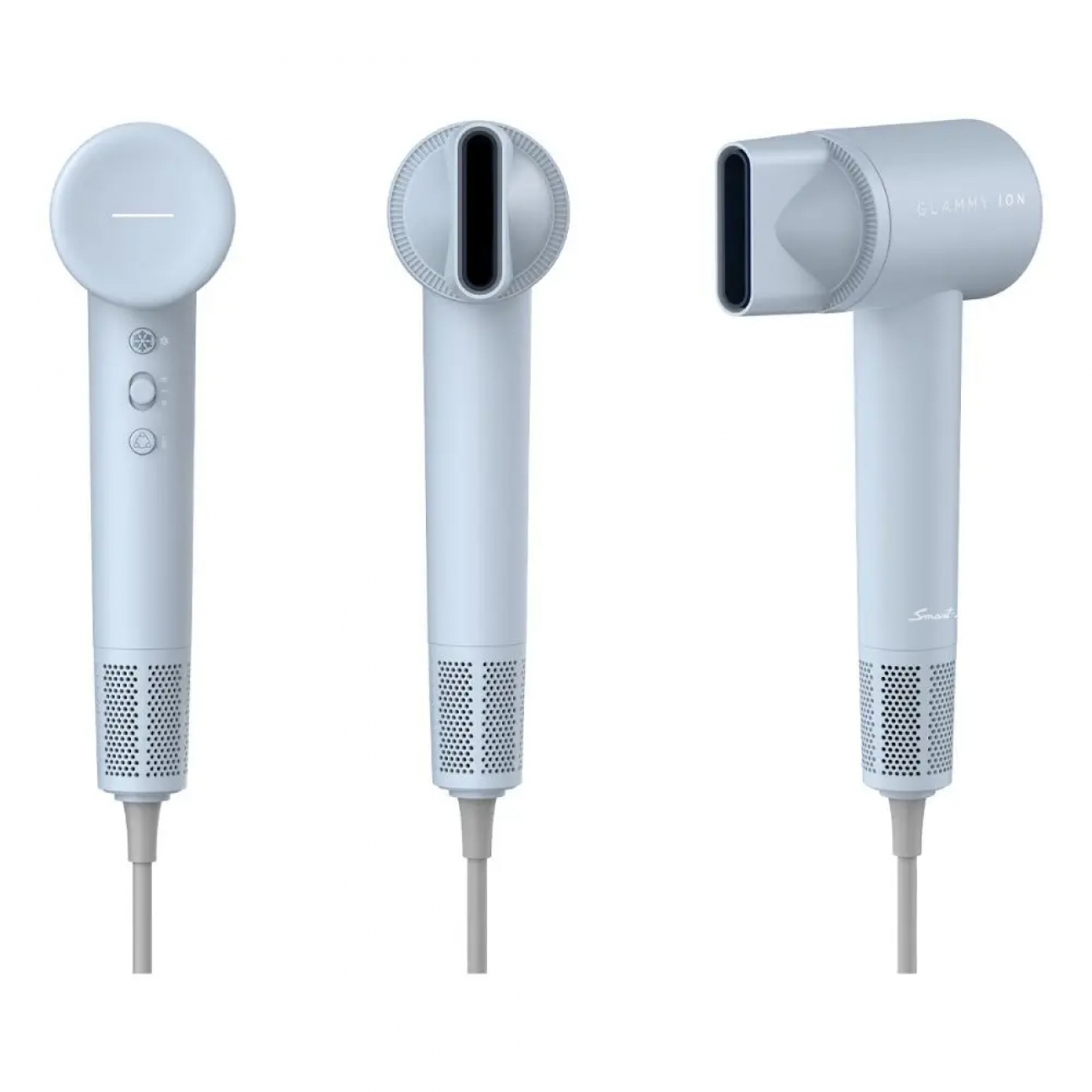 Imagen Secador De Cabello Smart Tek Glammy Ion 1300w Fri/calor Azul