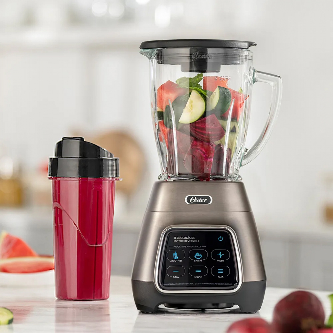Imagen Licuadora Oster Blstpyg1312xbg 1000w 1.5 Lts