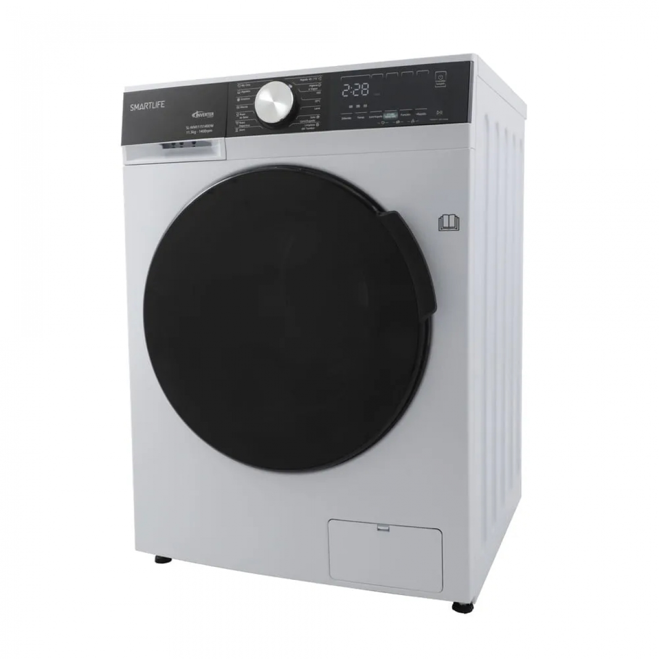 Imagen Lavarropas Aut Smartlife Sl-wmi081400w 11k 1400rpm Inverter