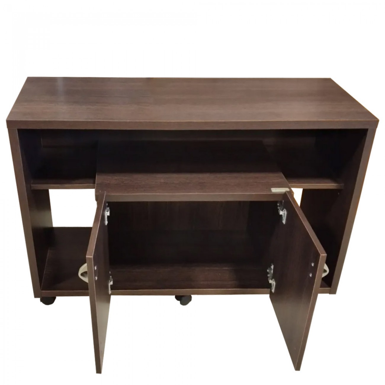 Imagen Mesa Rack Para Tv Led Audio Platinum 2604 1mt Tabaco