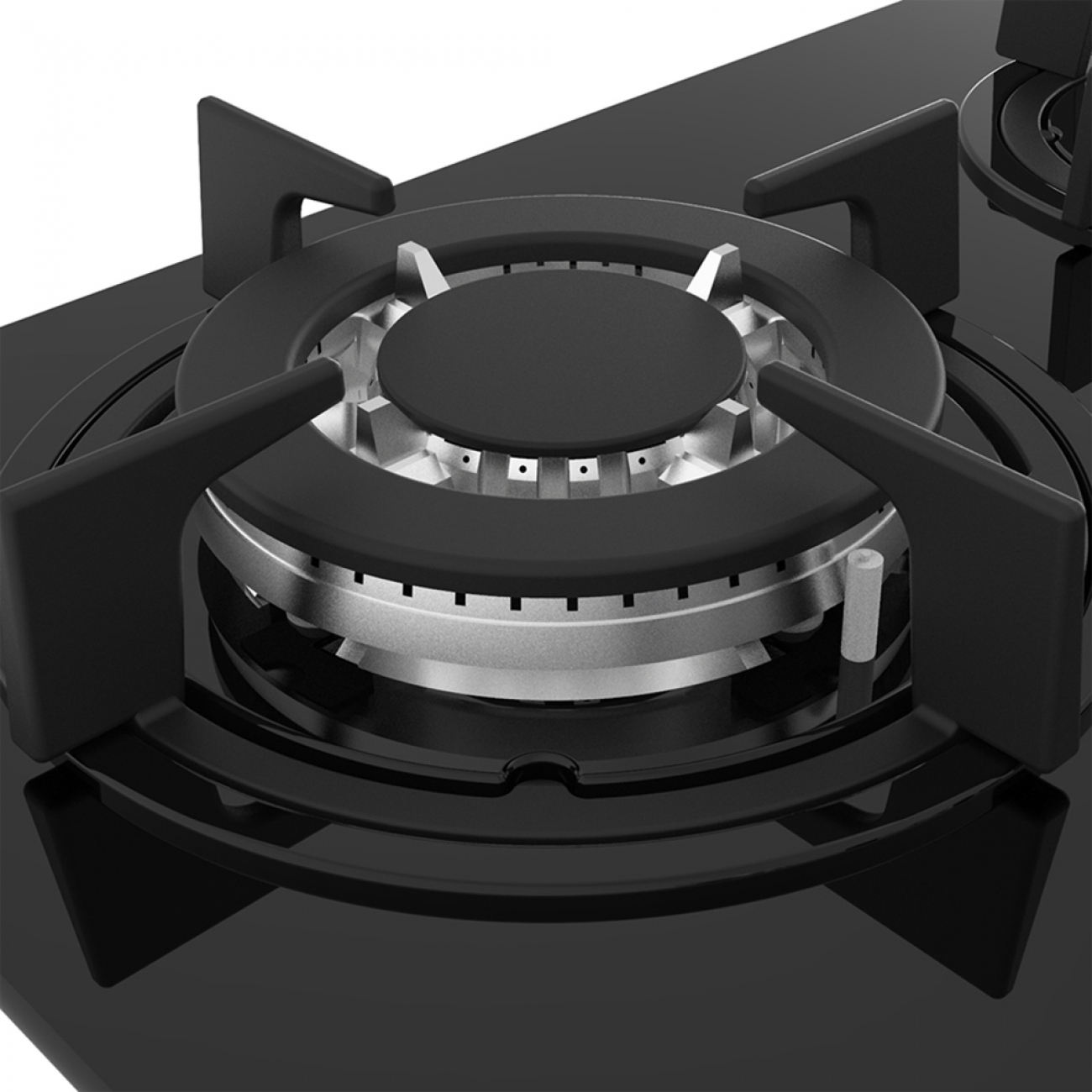 Imagen Anafe Empotrable A Gas Drean Agdr60cnv Vidrio Templado