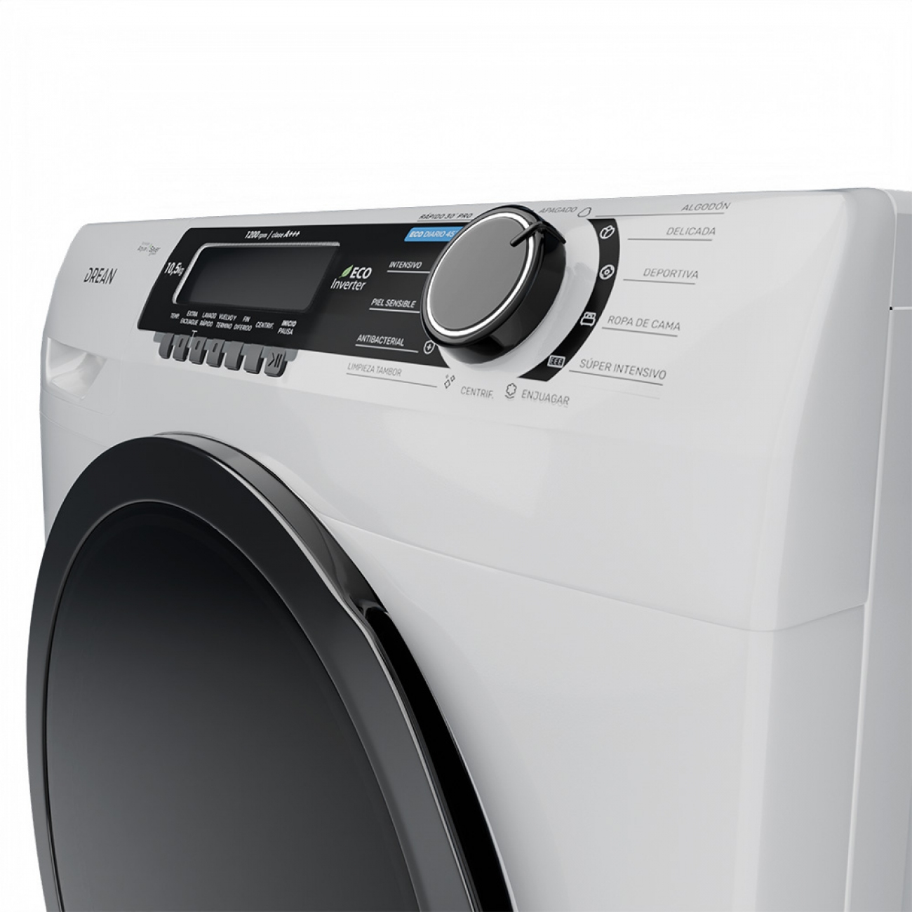 Imagen Lavarropas Automatico Drean Lcfdr1012sb0 10.5k Inverter