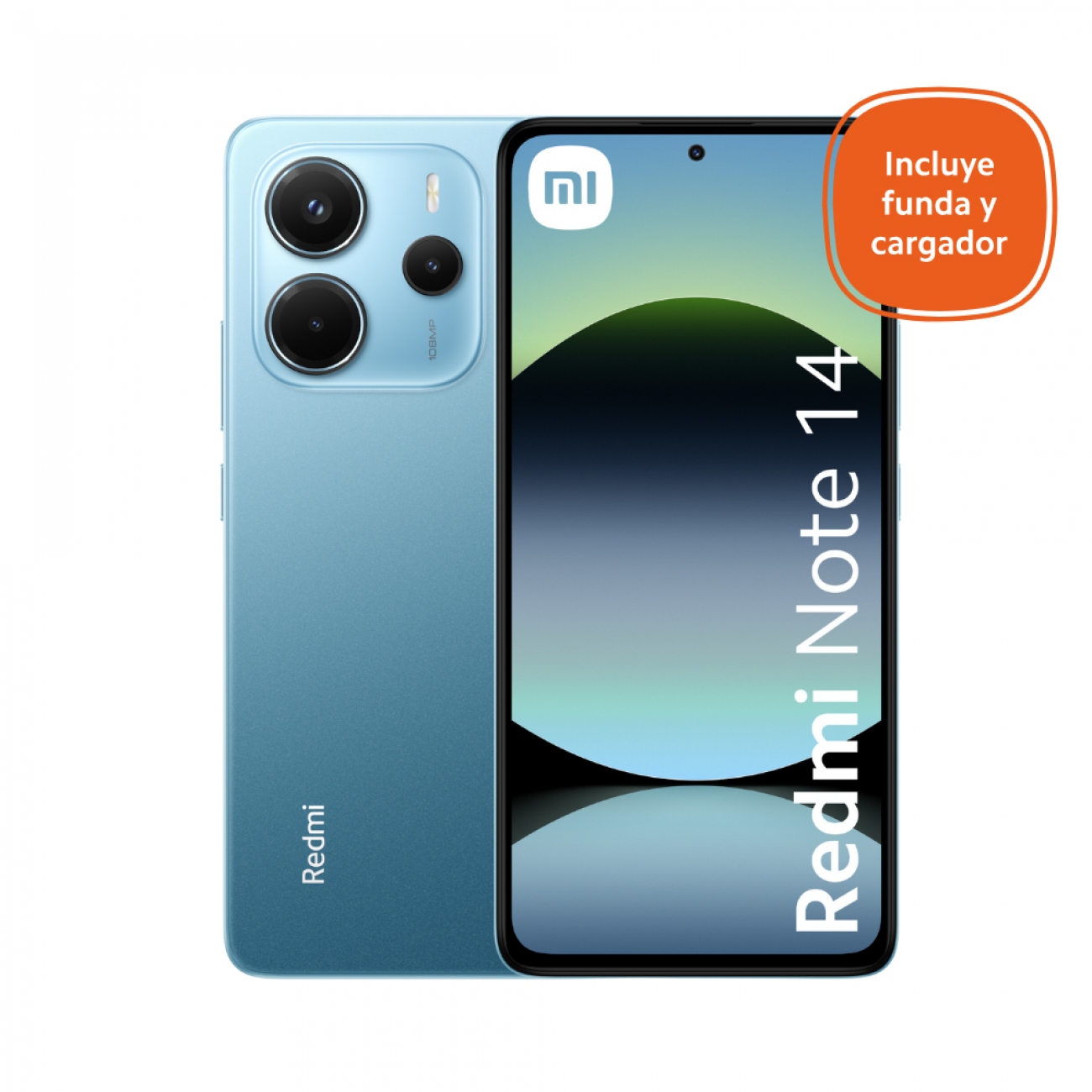 Imagen Celular Xiaomi Redmi Note 14 6gb 128gb 6.67" Azul