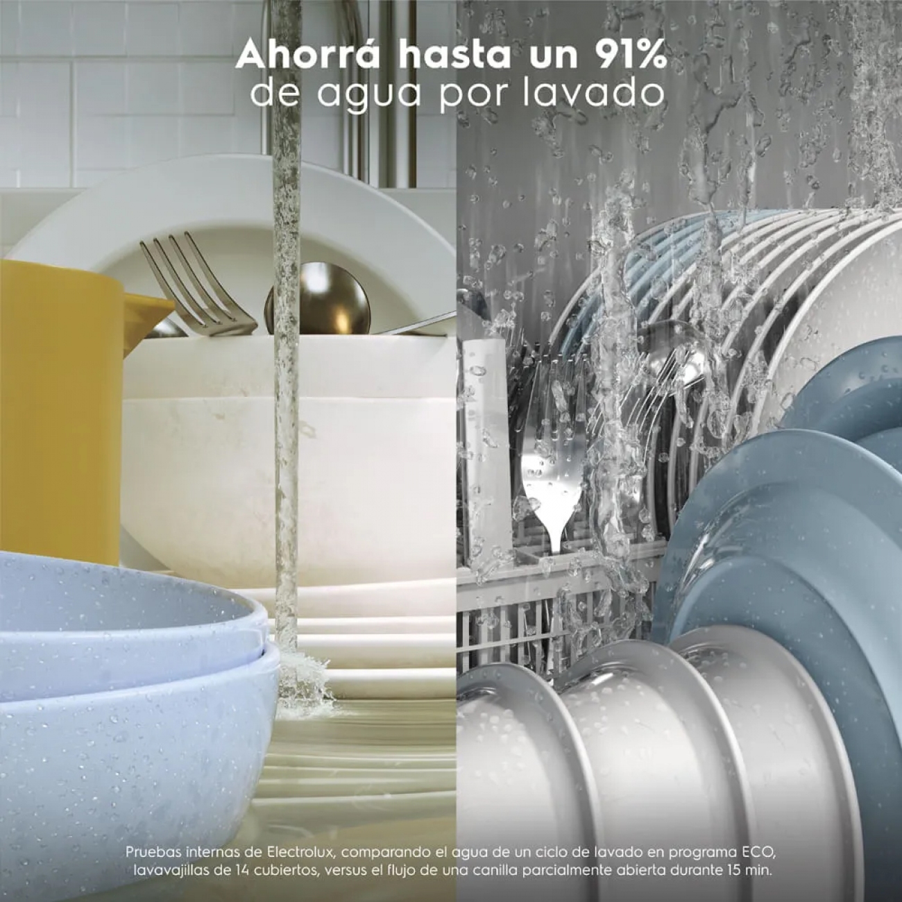 Imagen Lavavajillas Electrolux Ls14e 14 Cubiertos Display Led Inoxi