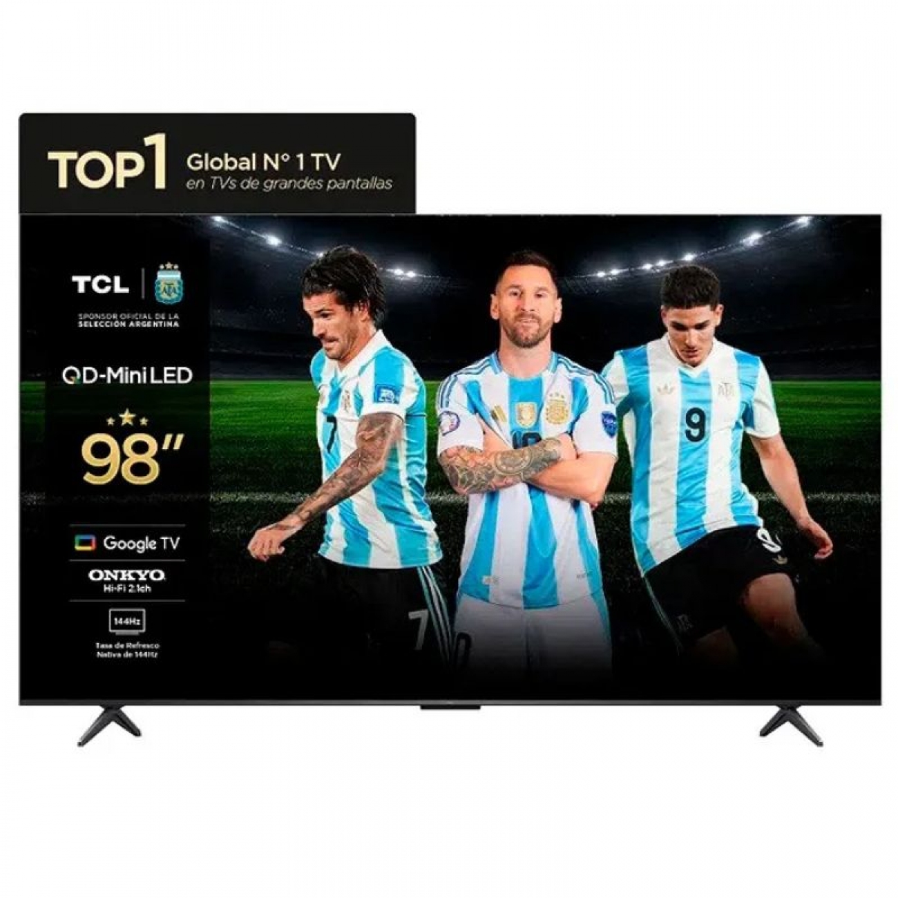 Imagen Smart Tv 98" Tcl Uhd 4k 98c6k-b Android Tv