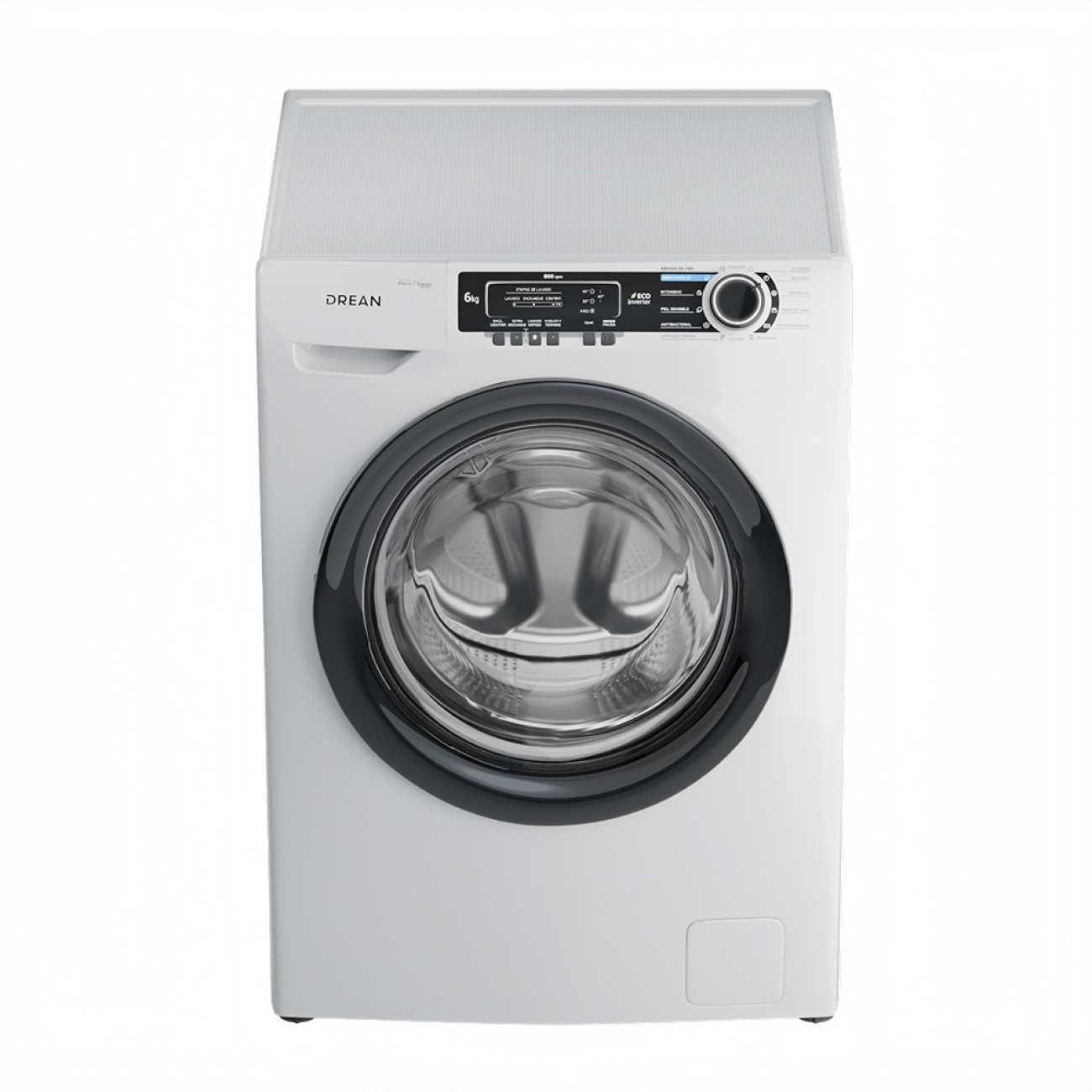 Imagen Lavarropas Autom&aacute;tico Drean Lcfdr0608lb0 6kg 800rpm Inverter
