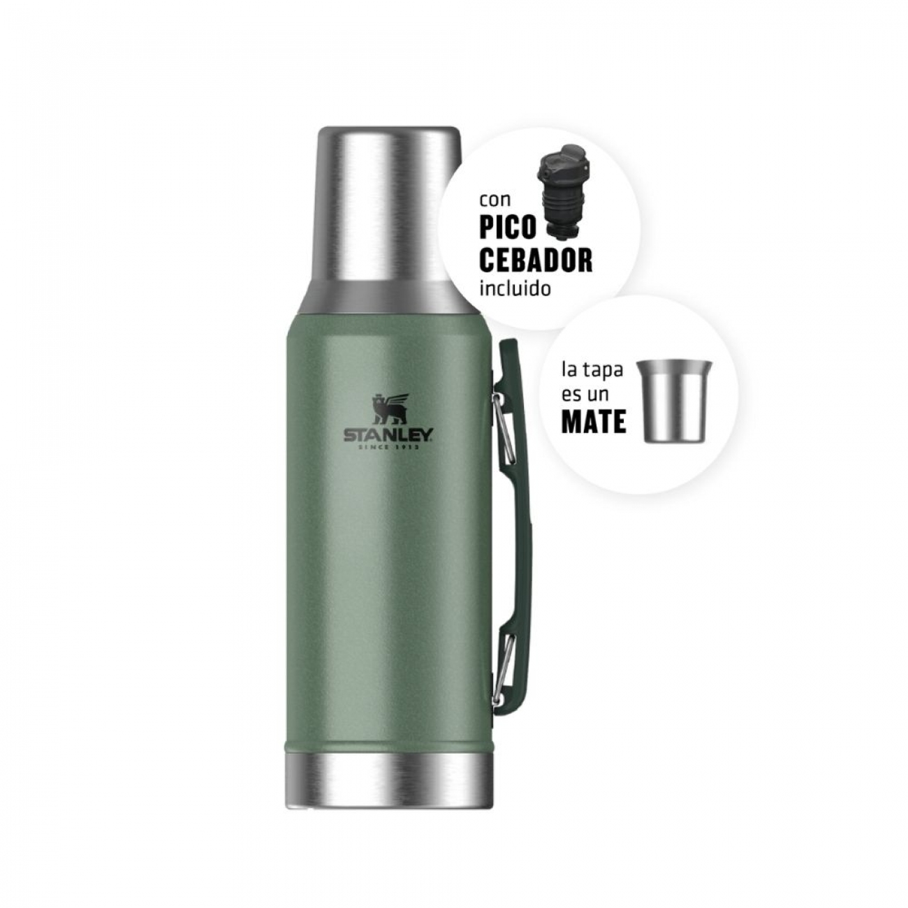 Imagen Termo Stanley 1&period;2 l Acero Inoxidable Verde