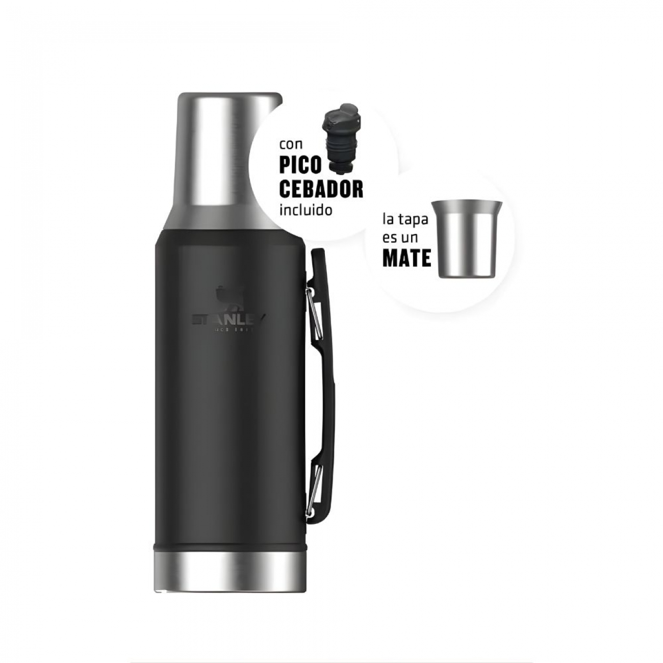 Imagen Termo Stanley 1&period;2 l Acero Inoxidable Negro