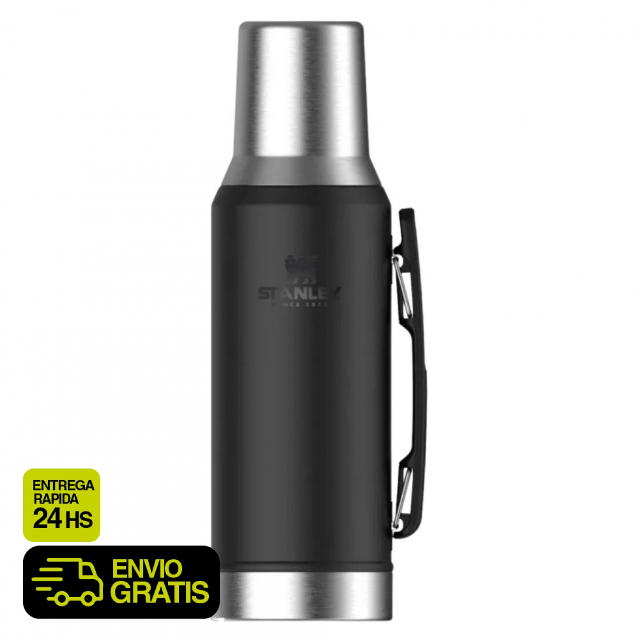 Imagen Termo Stanley 1&period;2 l Acero Inoxidable Negro