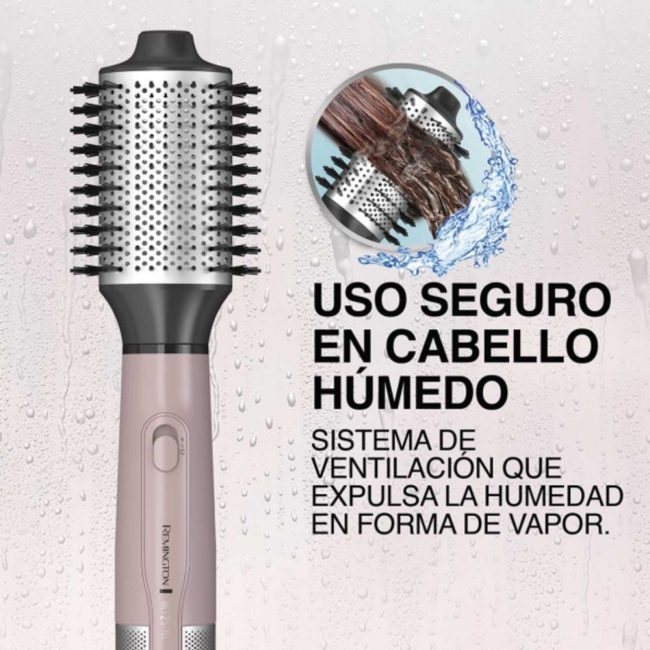 Imagen Cepillo Voluminizador Remington AS15A-220A Secador
