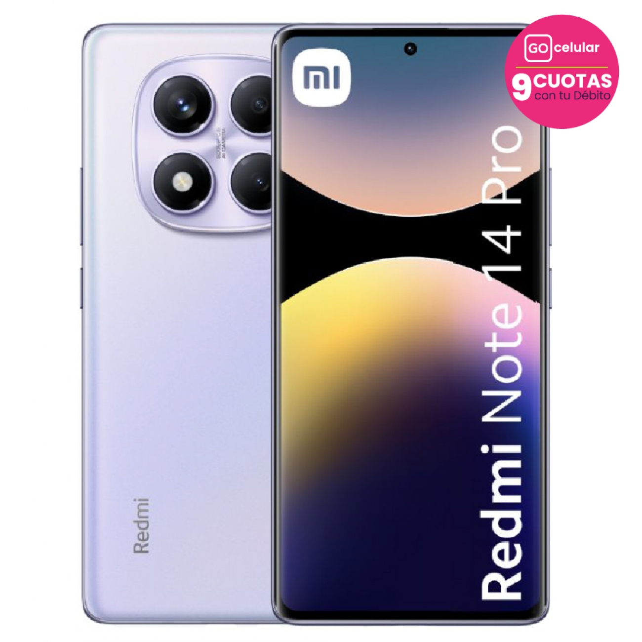 Imagen Celular Xiaomi Redmi Note 14 Pro 6&period;67" 8GB 256GB Aurora