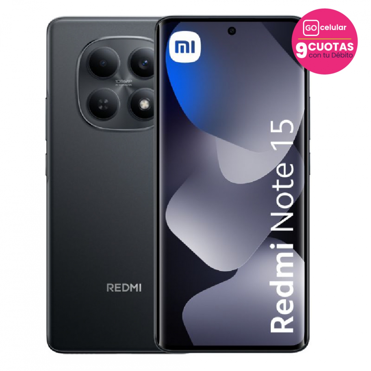 Imagen Celular Xiaomi Redmi Note 15 6&period;77" 8GB 256GB Black