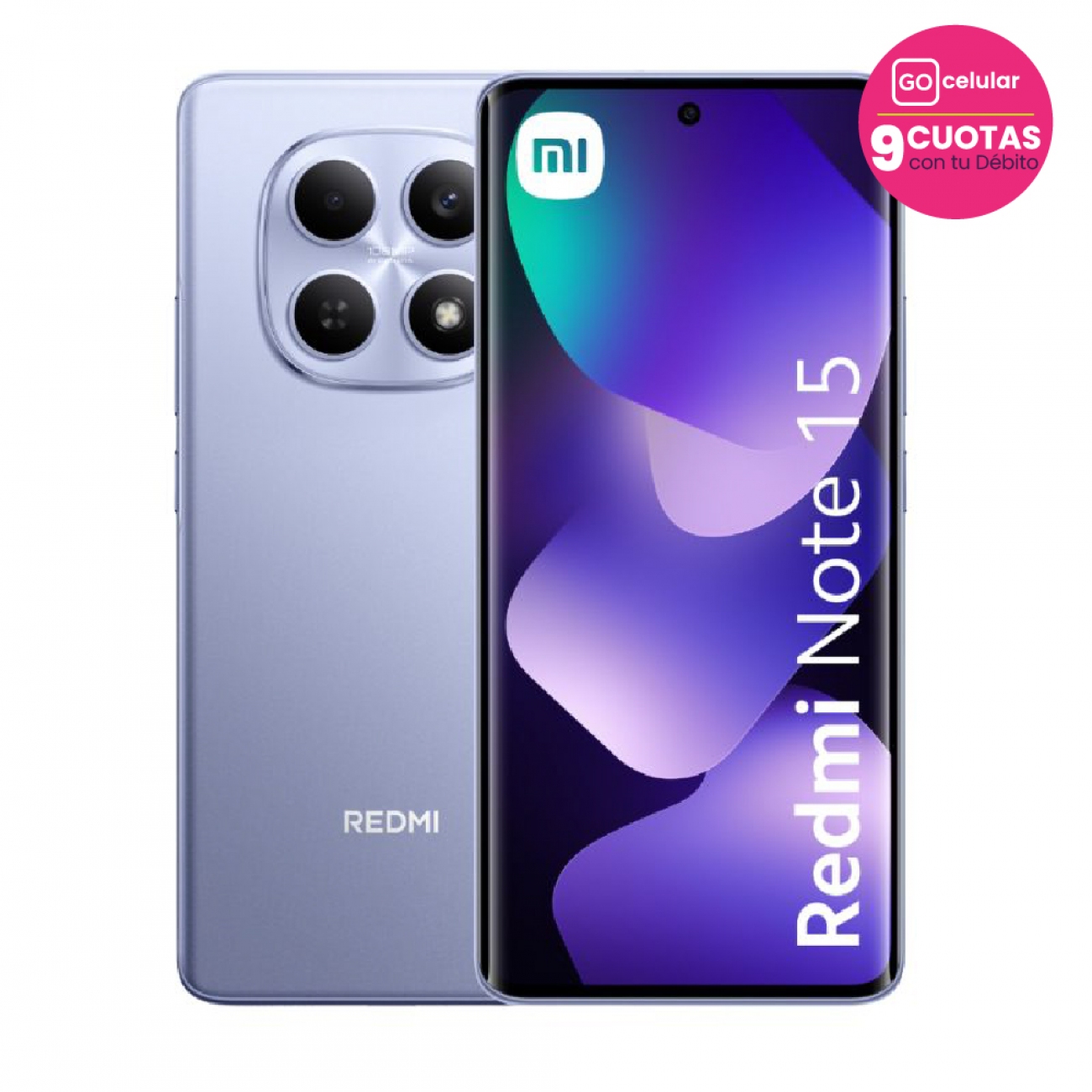 Imagen Celular Xiaomi Redmi Note 15 6&period;77" 8GB 256GB Purple