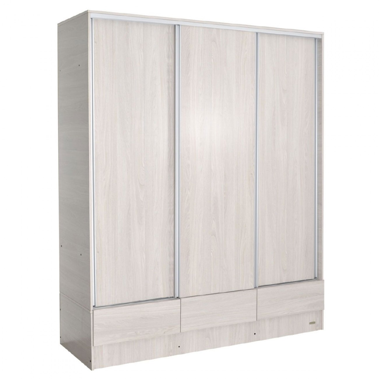 Imagen Placard Ropero Platinum 635 1&comma;8 Mts Puertas Corredizas Gris Andino