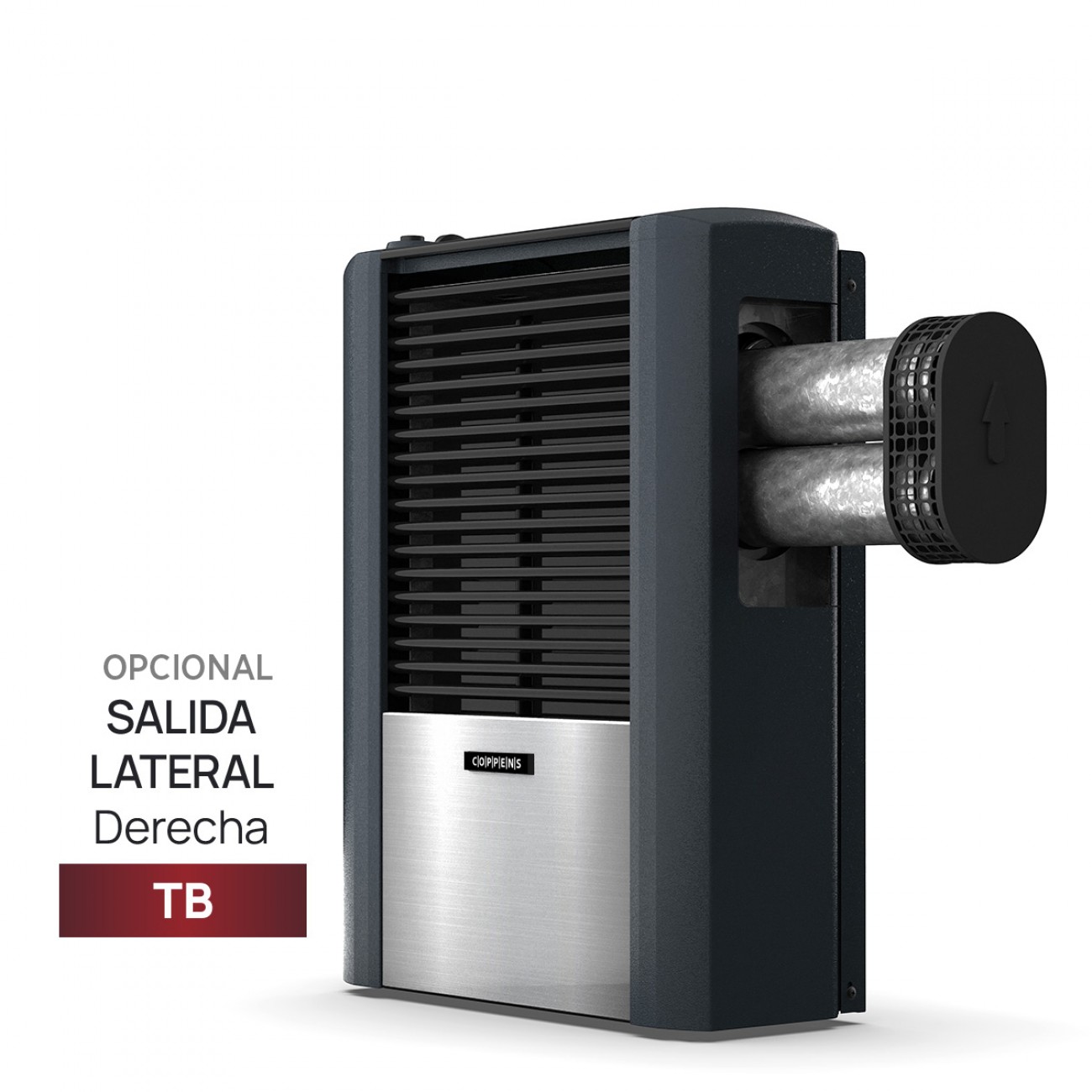 Imagen Calefactor Tiro Balanceado Coppens 4000 Cal Salida Derecha