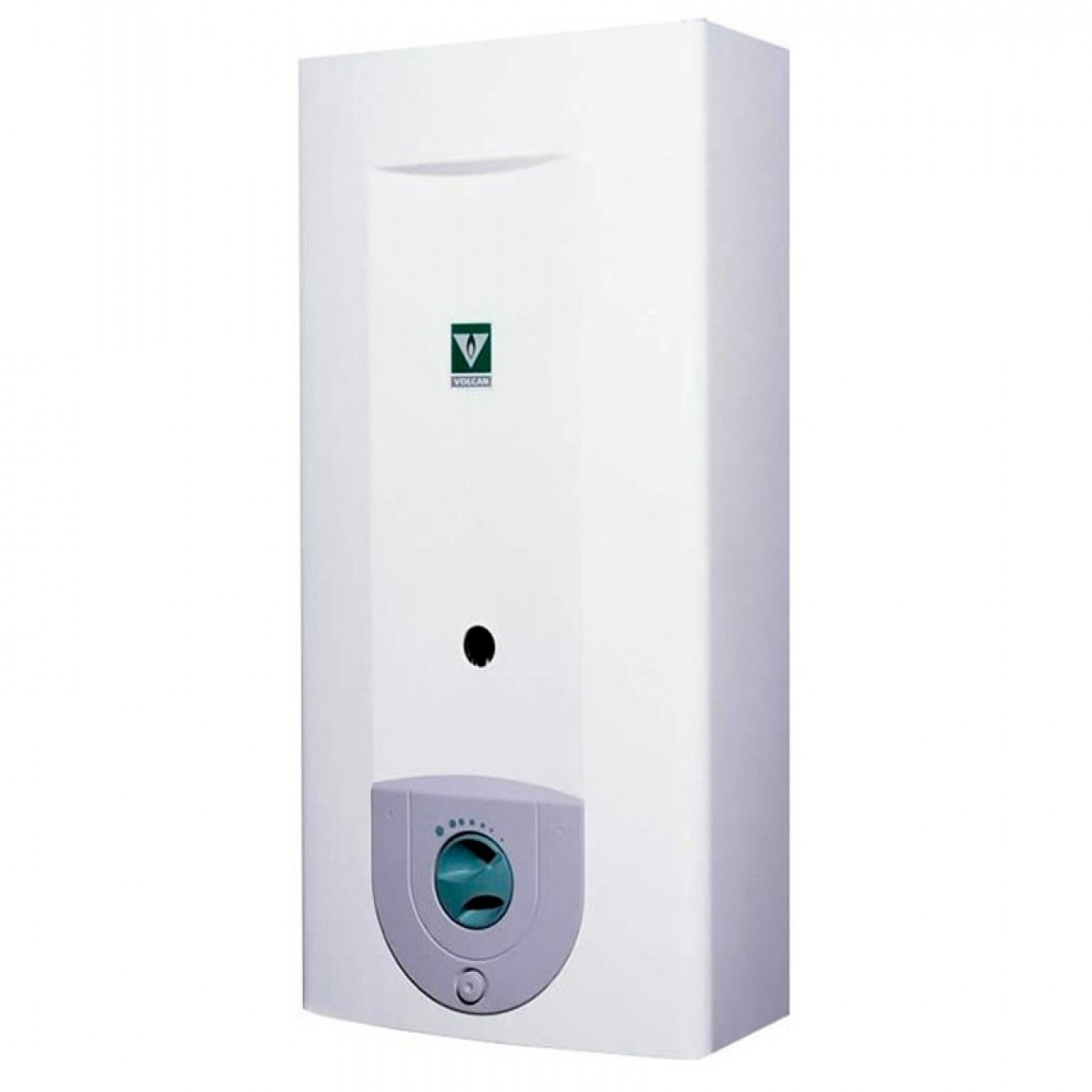 Imagen Calefón A Gas Volcán 313brve 12lts Tiro Natural Gas Envasado